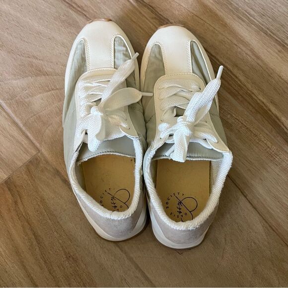 OASIS SOCIETY Leather / Canvas Sneakers Size 10 - Picture 4 of 6